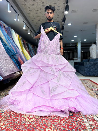 Beautiful pink barbie gown