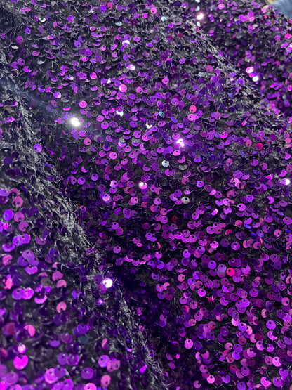 Majestic ball purple black gown