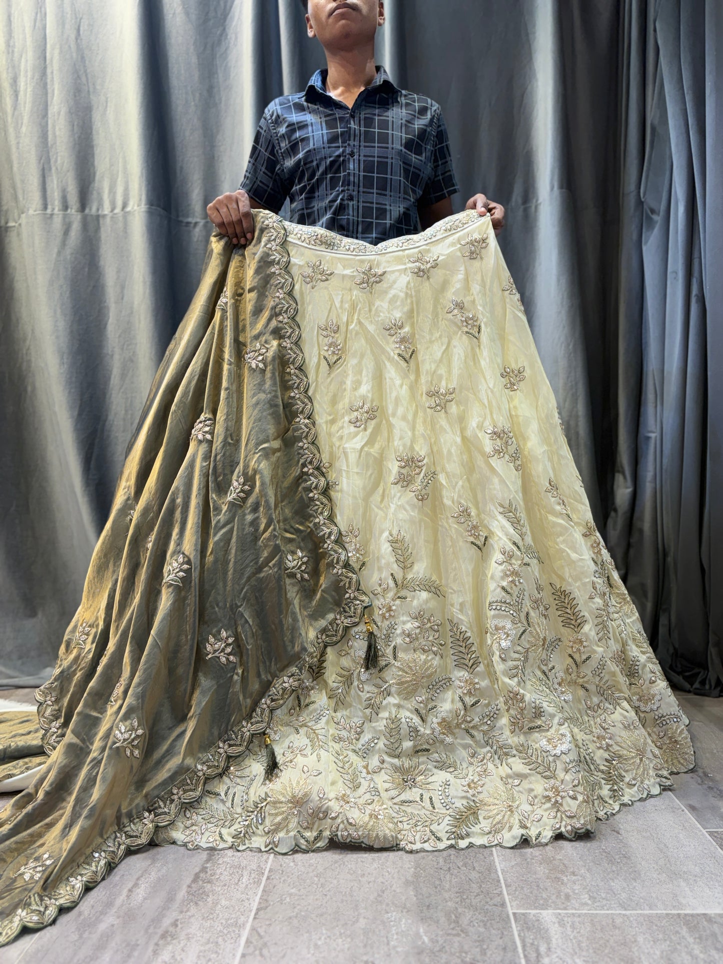 Designer white Lehenga