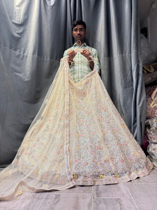 Chiku golden Lehenga