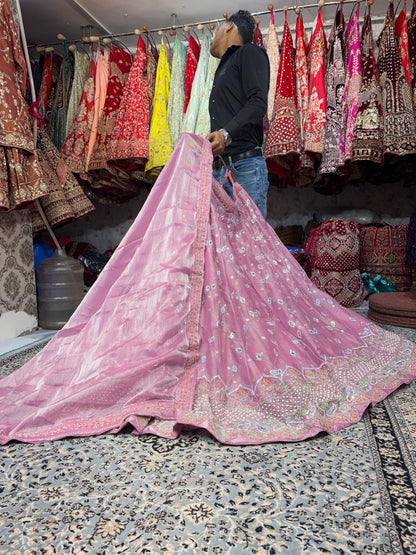 Glamorous pink Lehenga