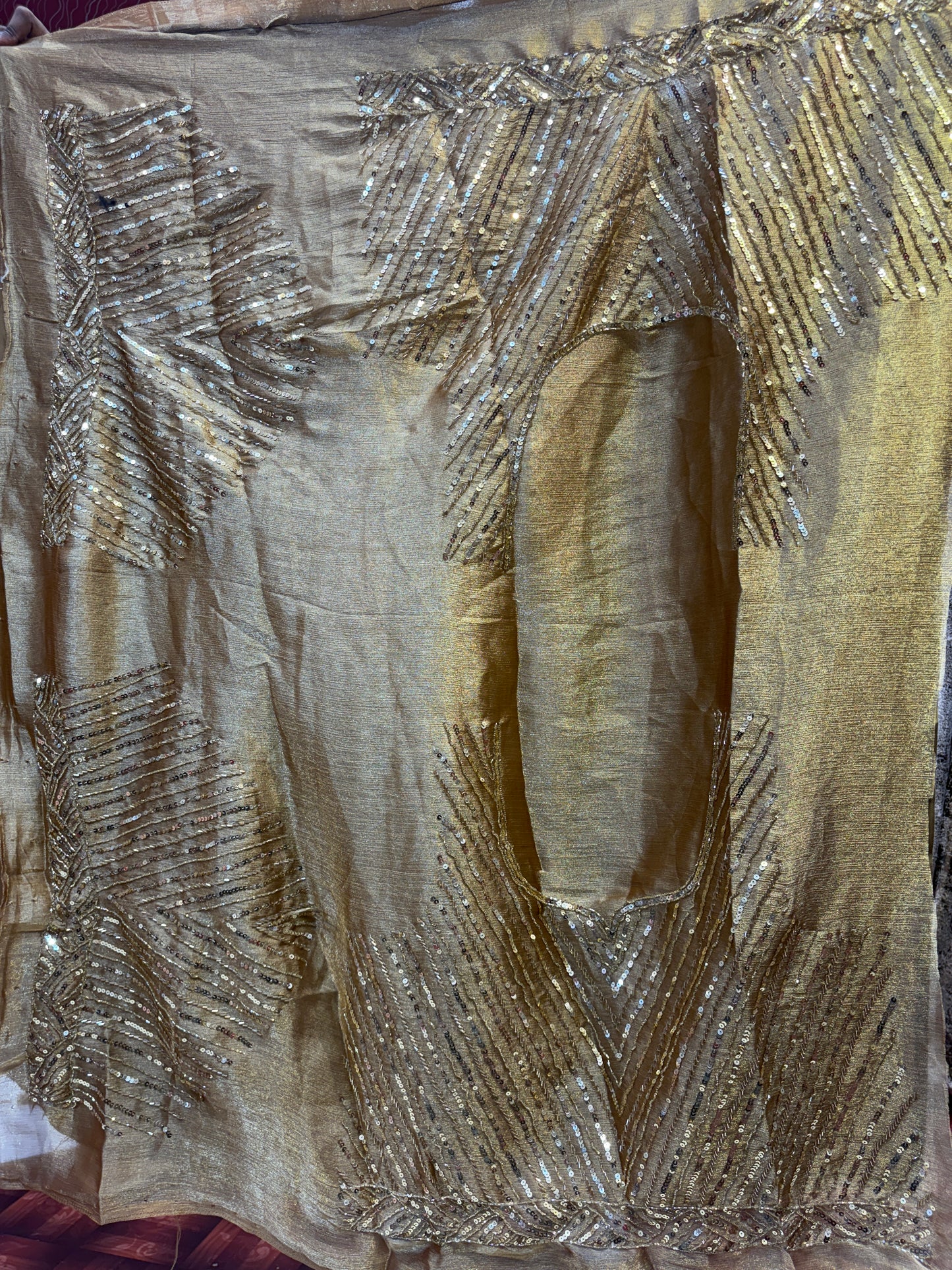 Fantastic golden bridal Lehenga