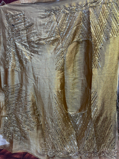 Fantastic golden bridal Lehenga