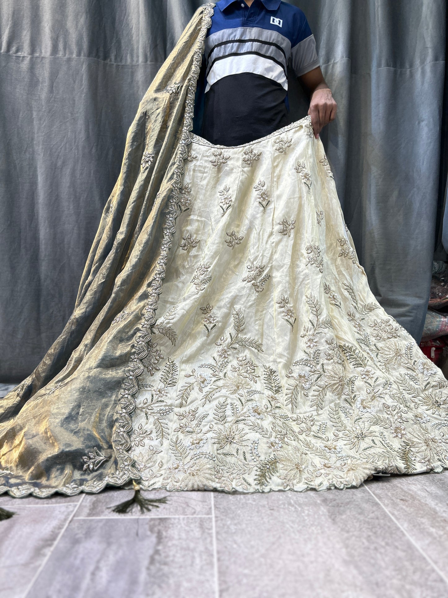 Amazing white lehenga