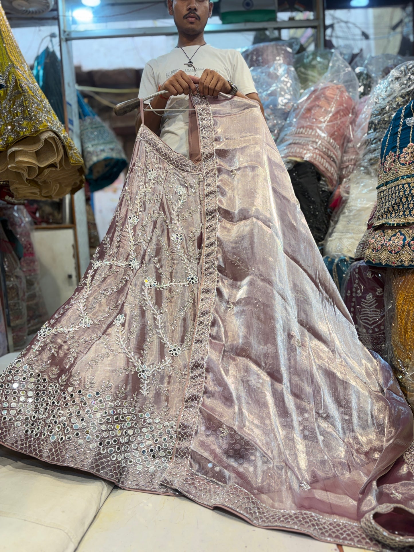 Stunning pink Lehenga