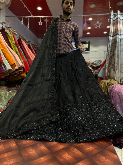 Fabulous black lehenga