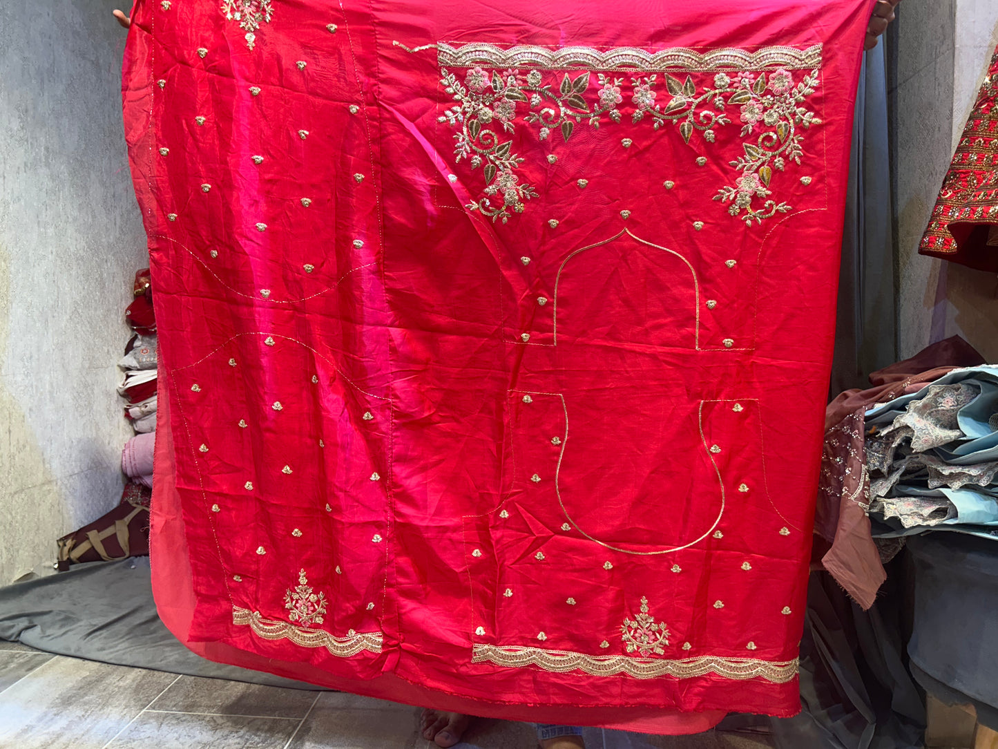 Awesome dark pink lehenga