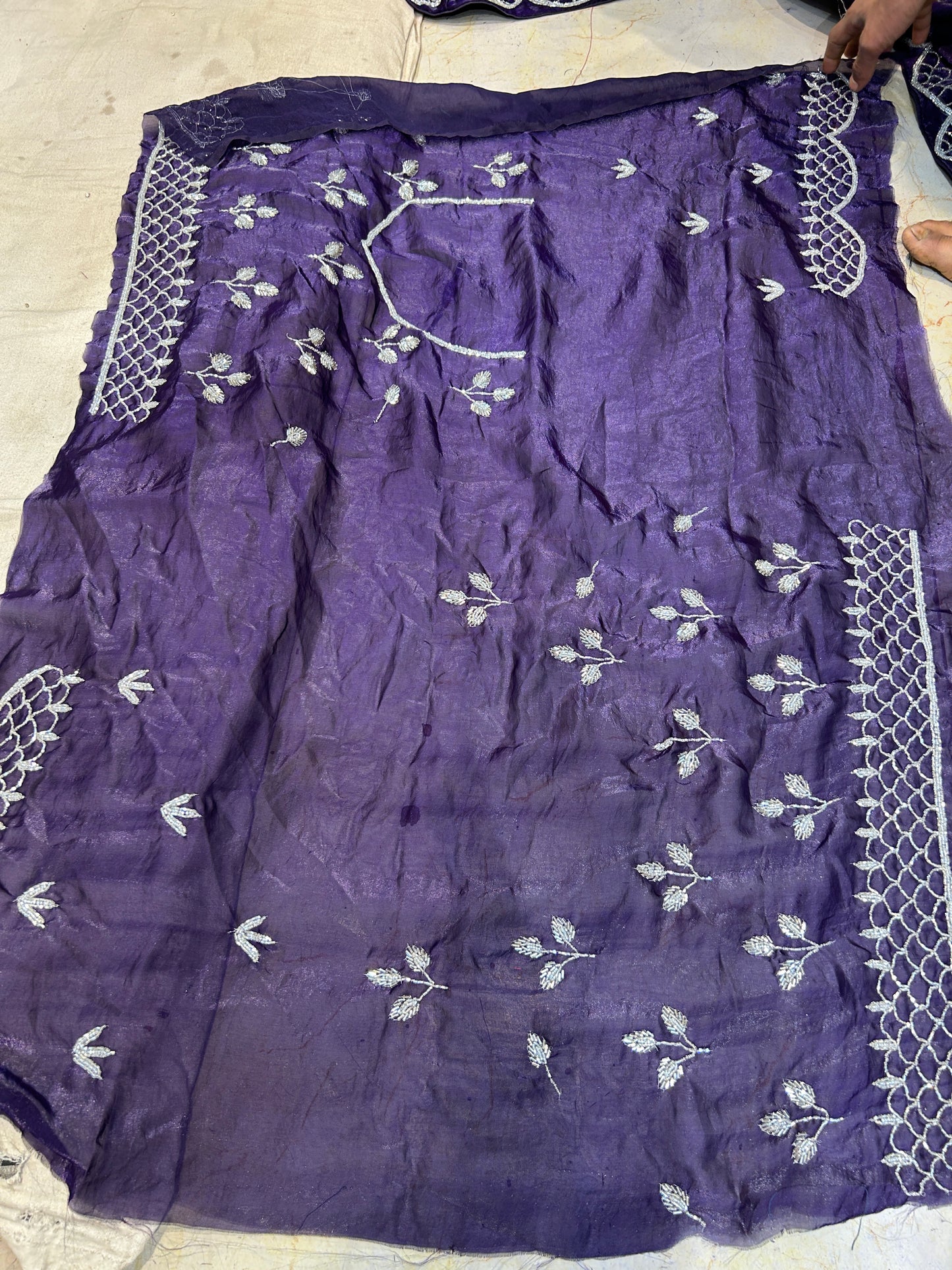 Fantastic purple lehenga