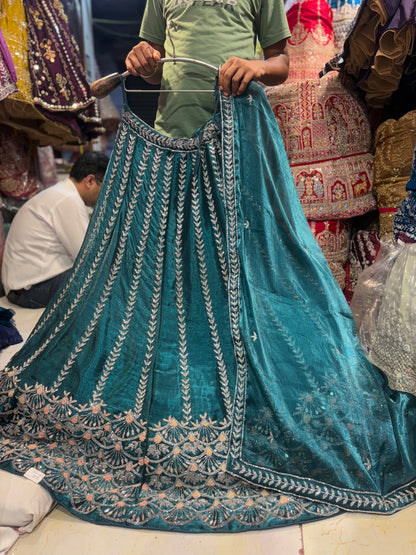 Fabulous Blue Lehenga