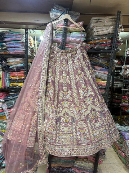 Something different pink Lehenga