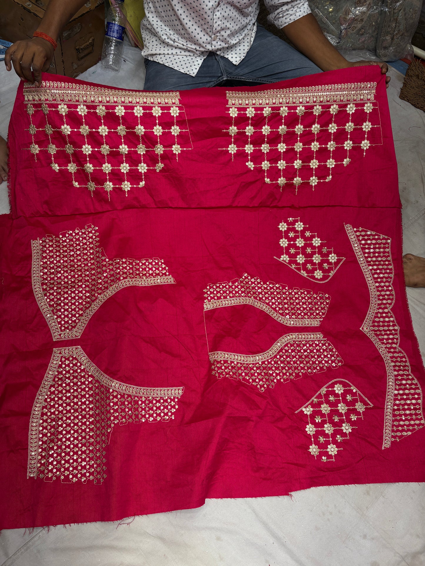 Beautiful Rani pink Bridal Lehenga