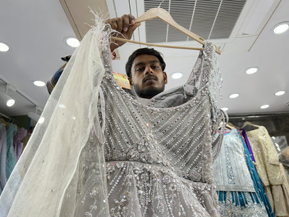 Beautiful peach gown