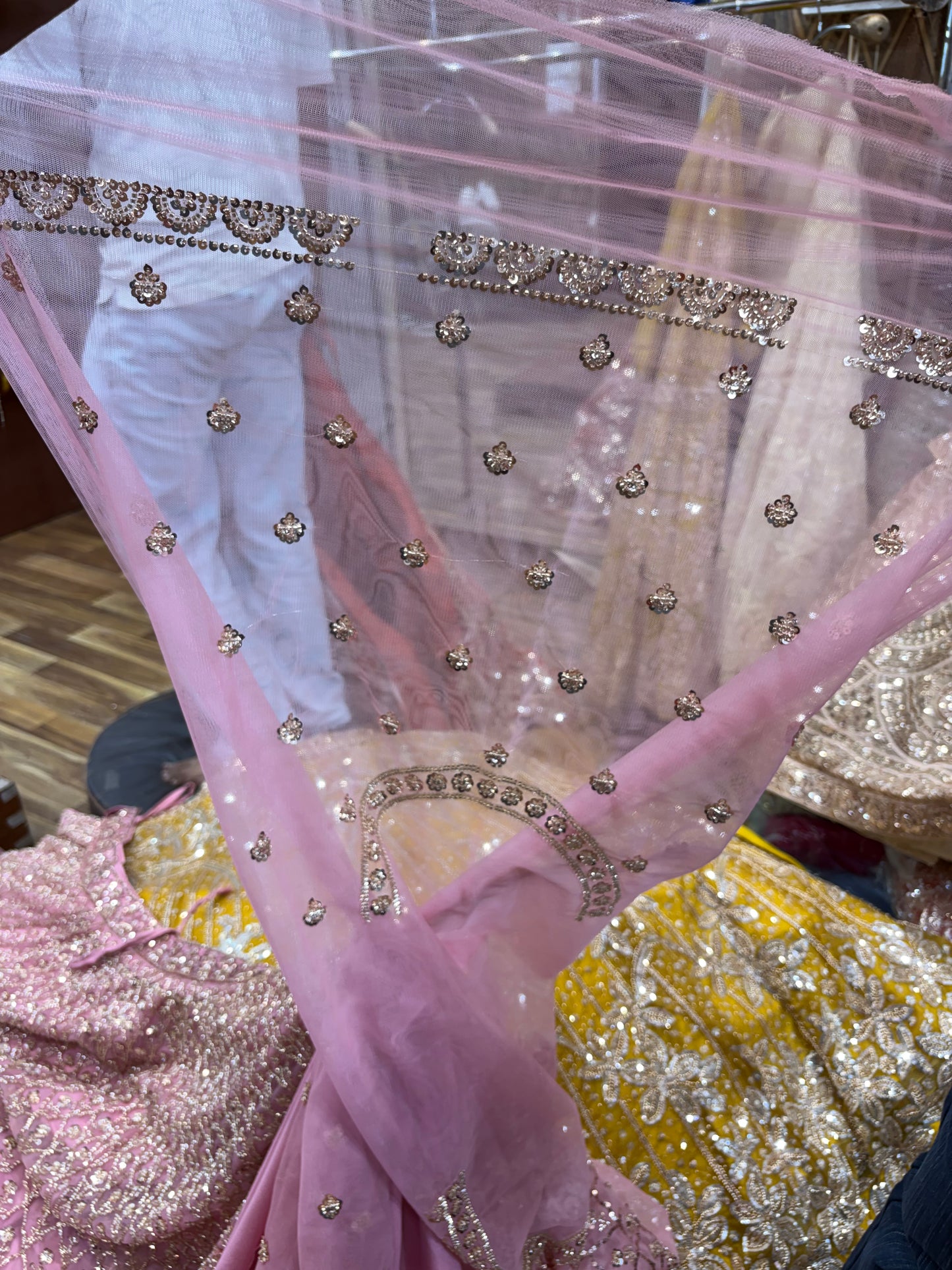 Pink Designer Lehenga