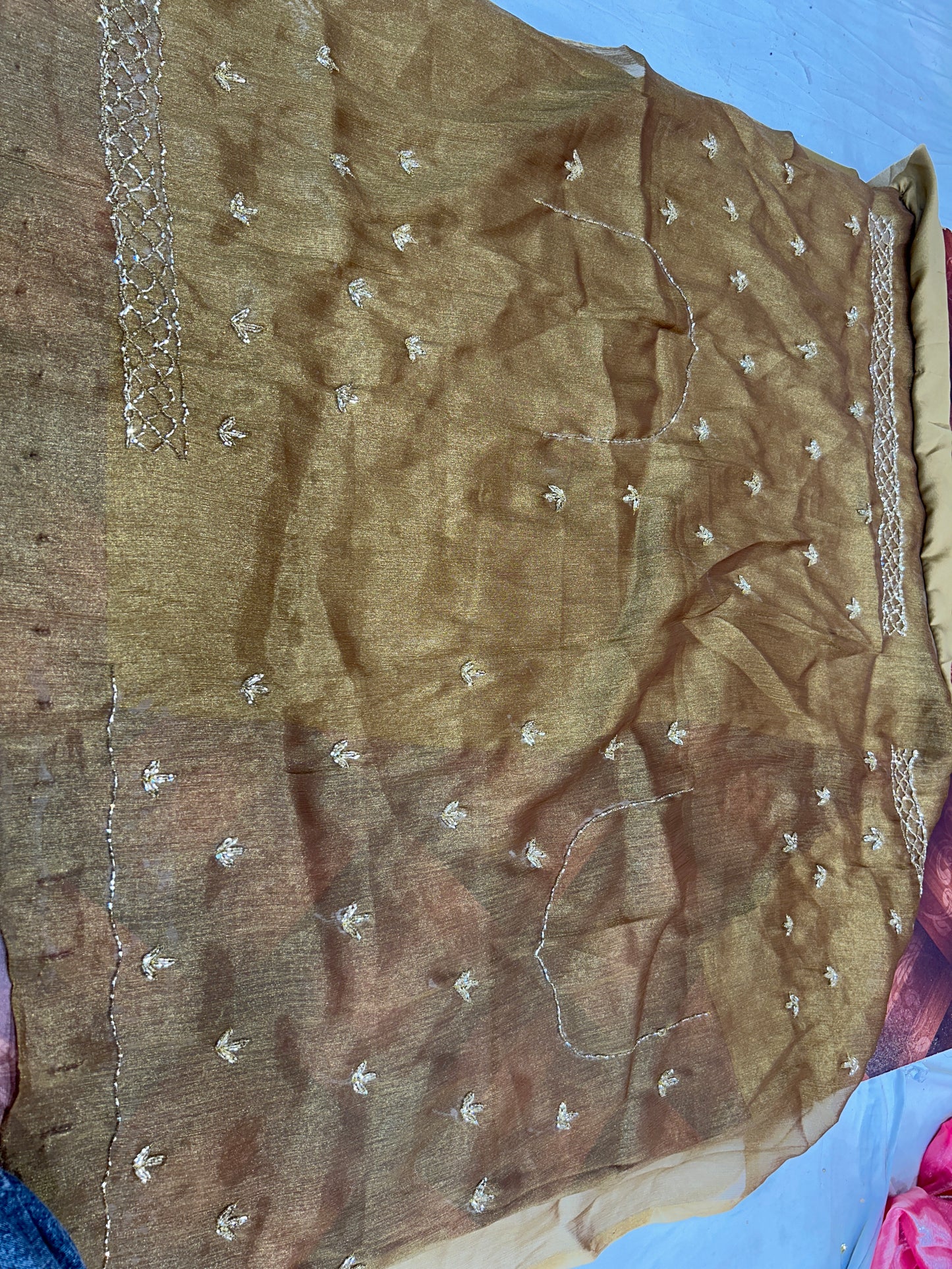 Glamorous golden lehenga