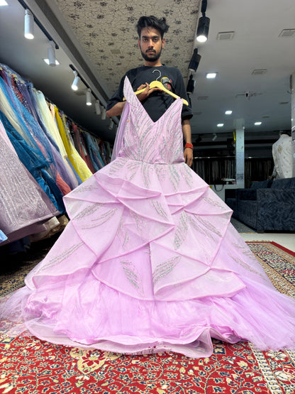 Beautiful pink barbie gown