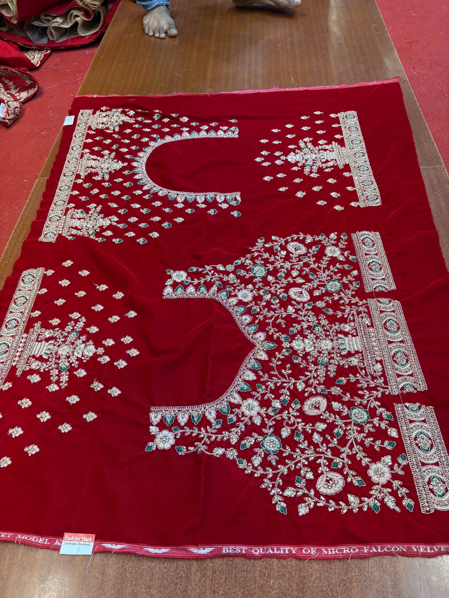 Beautiful red bridal Lehenga