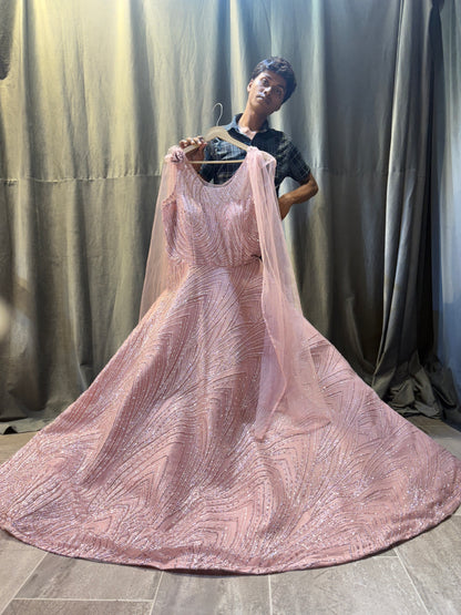 Tremendous pink gown