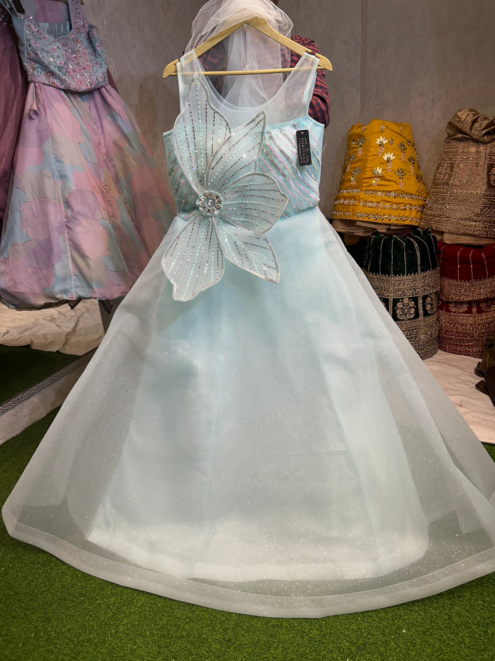 Bridal Barbie Frock Wedding Long Barbie Frocks Barbie Frock Bridal