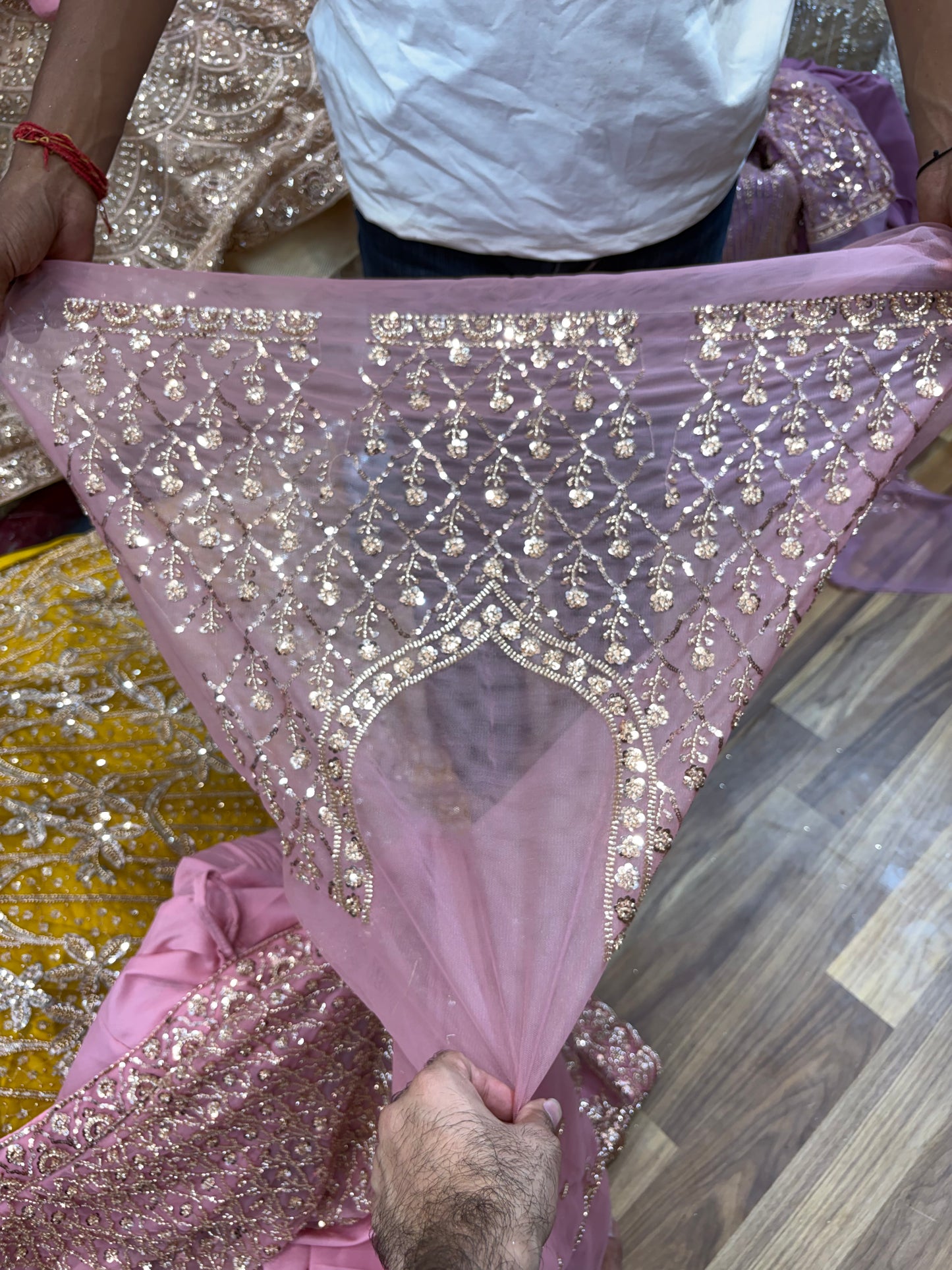 Pink Designer Lehenga