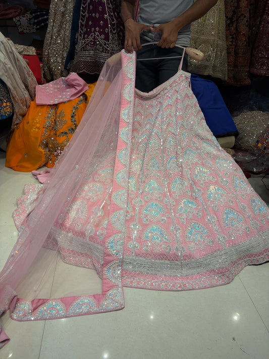 Baby Pink Lehenga
