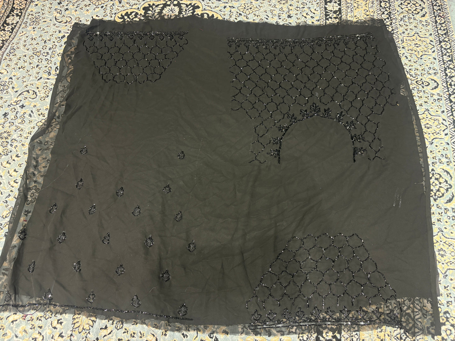 Good looking black Lehenga