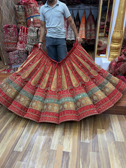 Rani Pink Ball Bridal Lehenga - Shopping World