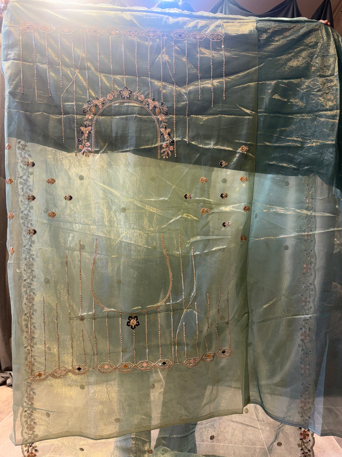 Good looking Light green Lehenga