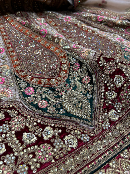 مدهش العاج المارون مزدوج دوبتا ليهينجا