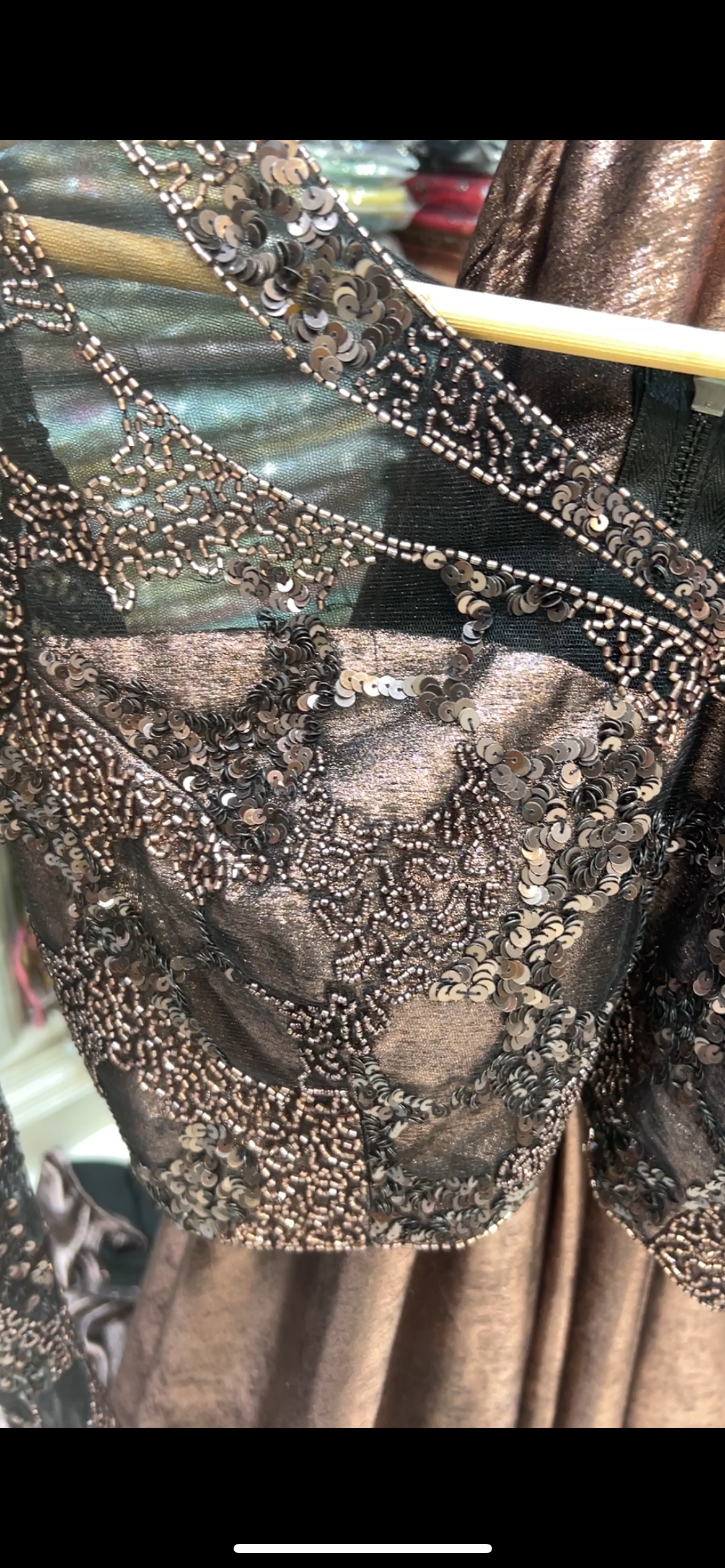 Fabulous Golden brown Saree