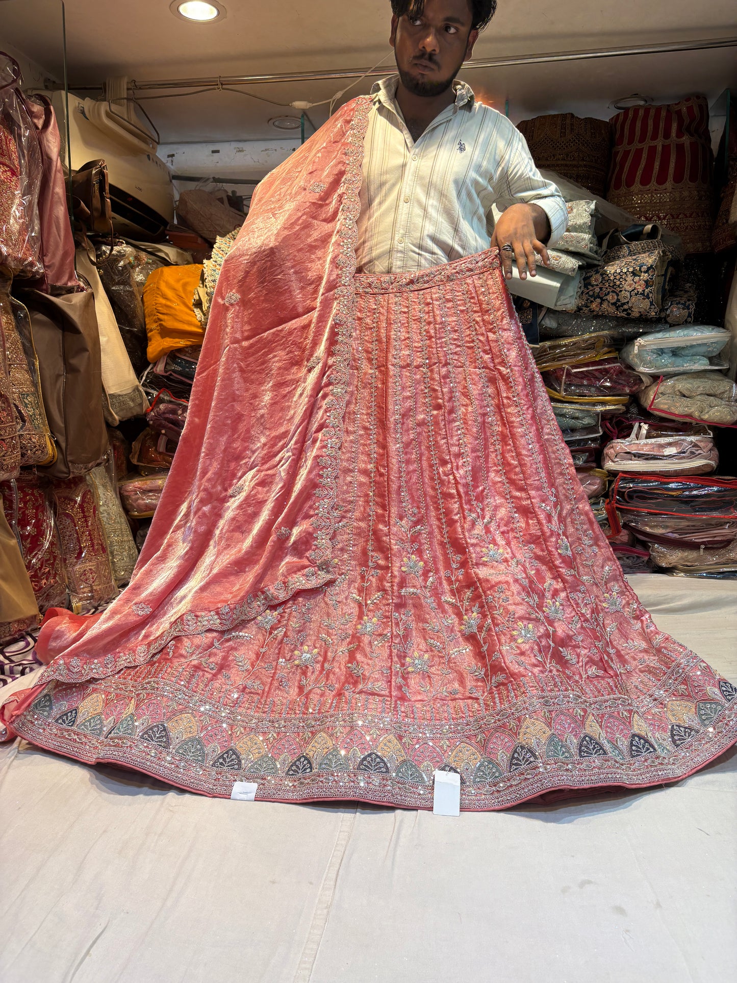 Pretty pink Lehenga