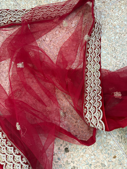 Gorgeous red Doli barat Ball bridal Lehenga