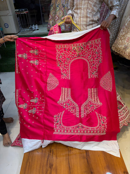 Rani Pink Bridal Lehenga