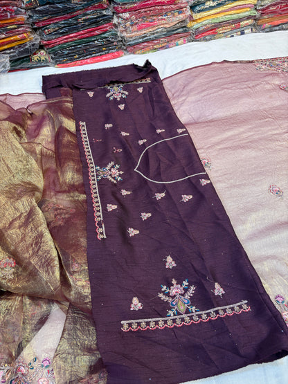 Tremendous pink saree