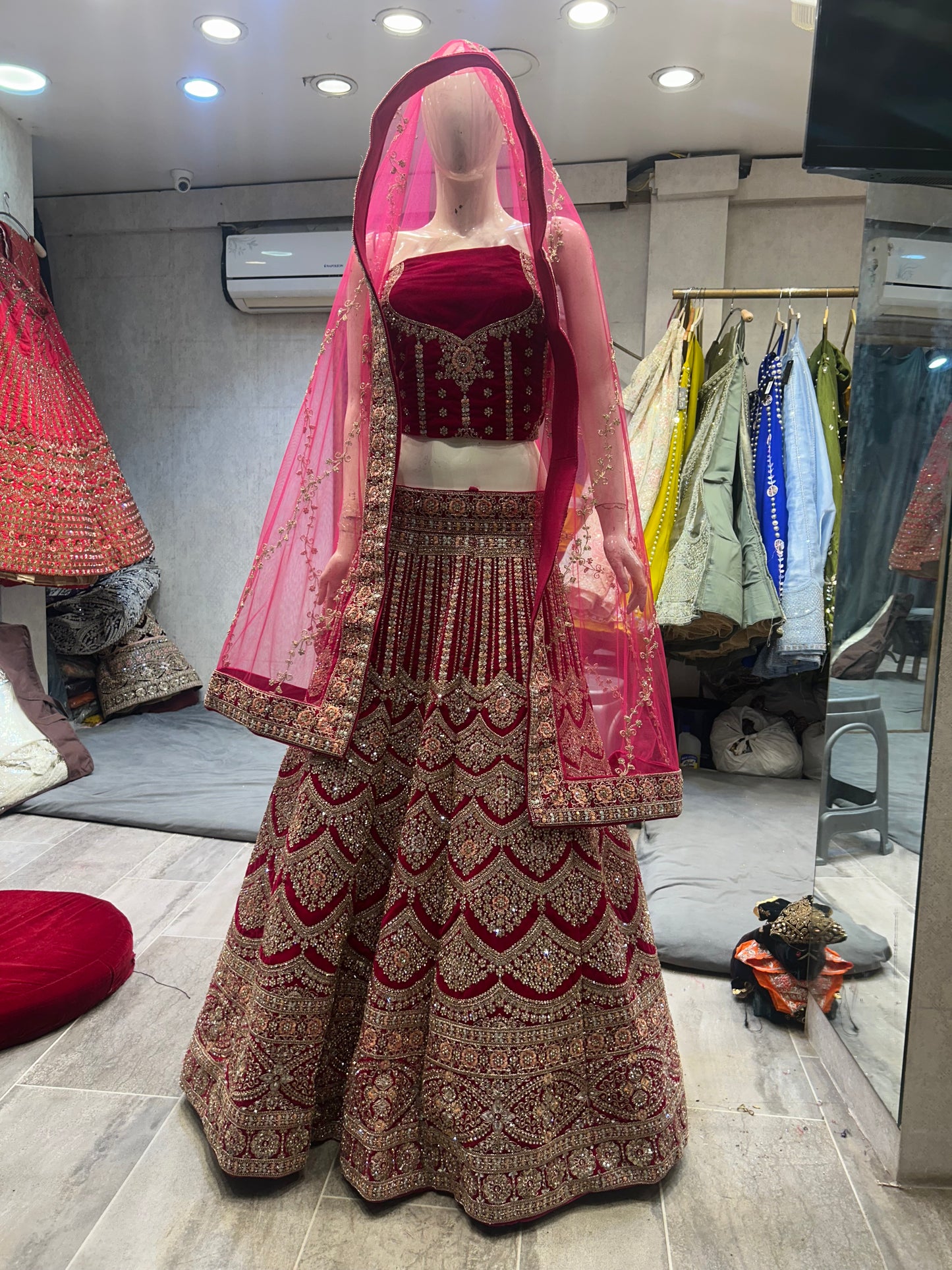 Delightful bridal lehenga