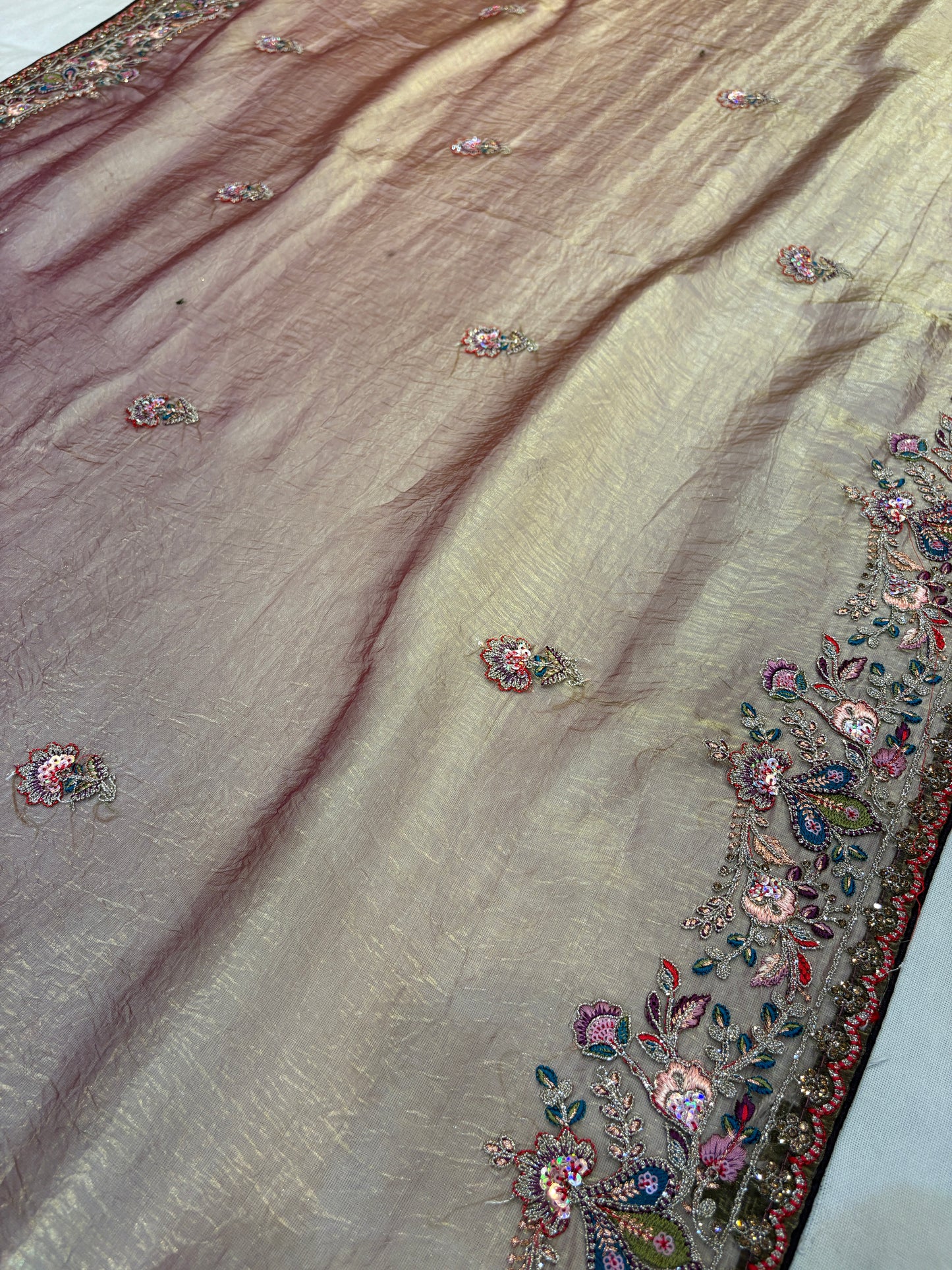 Tremendous pink saree