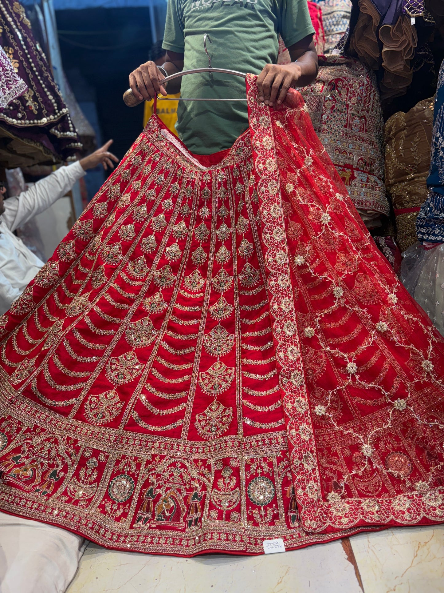 Gorgeous red Bridal Lehenga