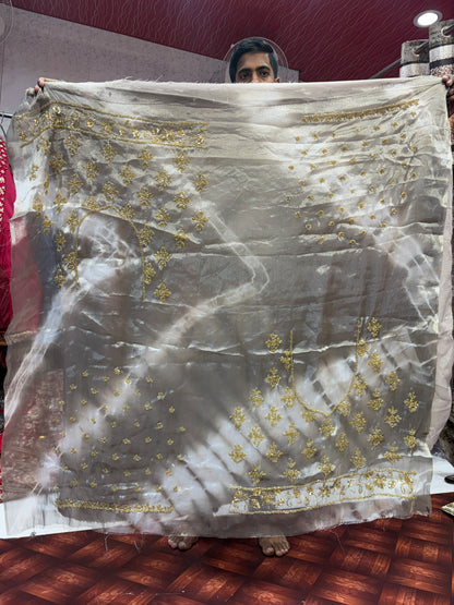 Amazing grey bridal Lehenga