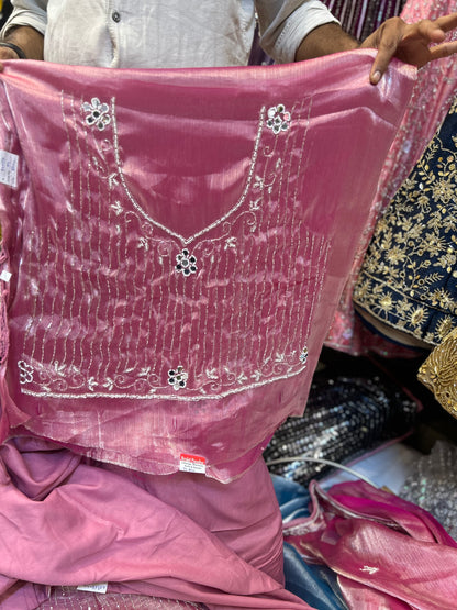 Eye catching baby pink lehenga