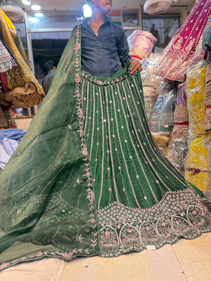 Gorgeous green Lehenga