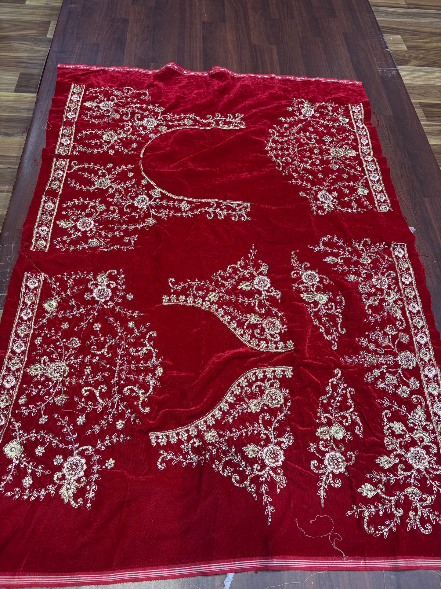 Fabulous maroon ball bridal Lehenga