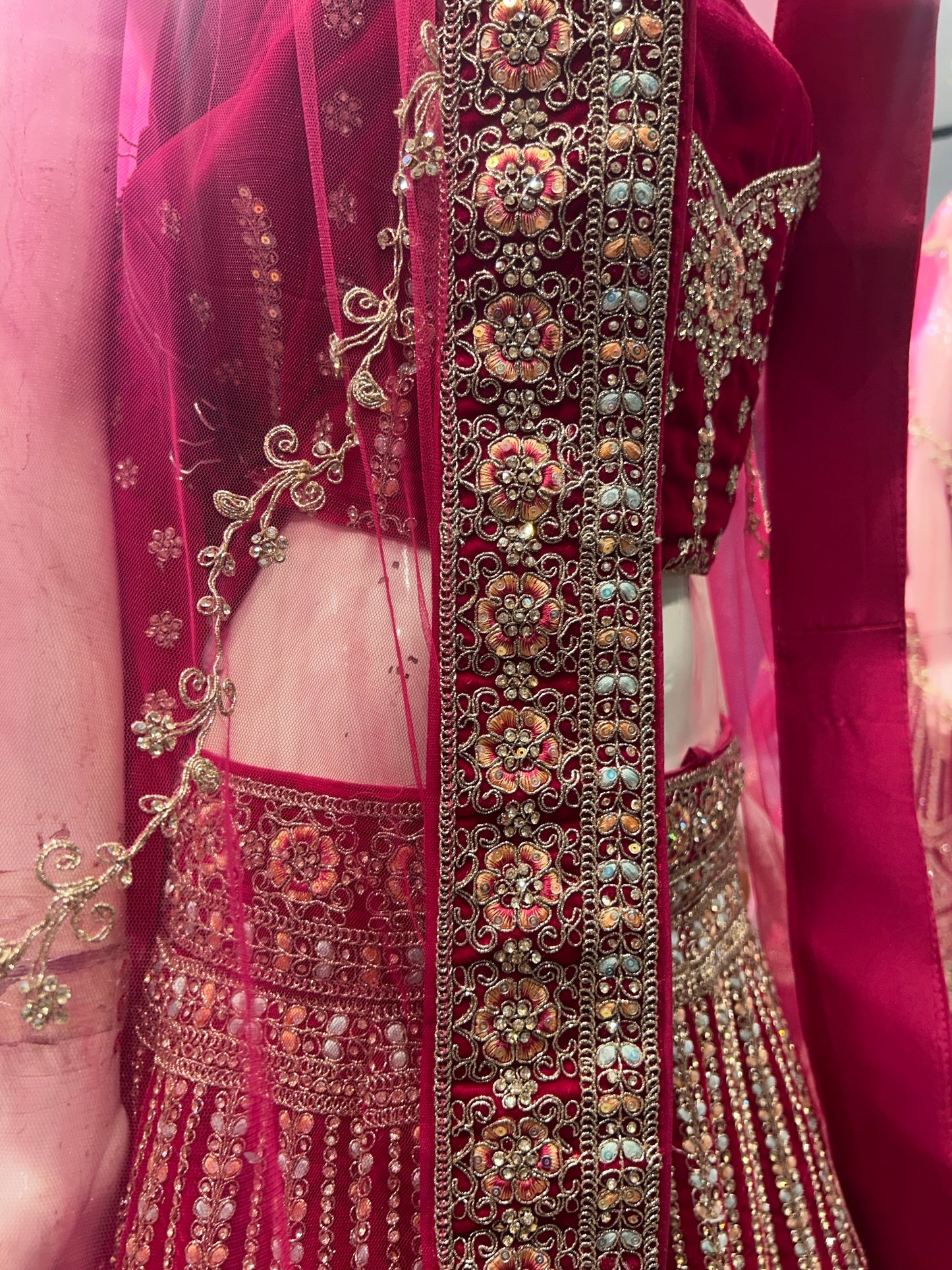 Delightful bridal lehenga
