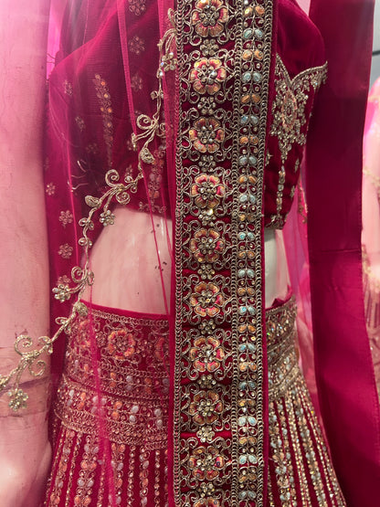 Delightful bridal lehenga