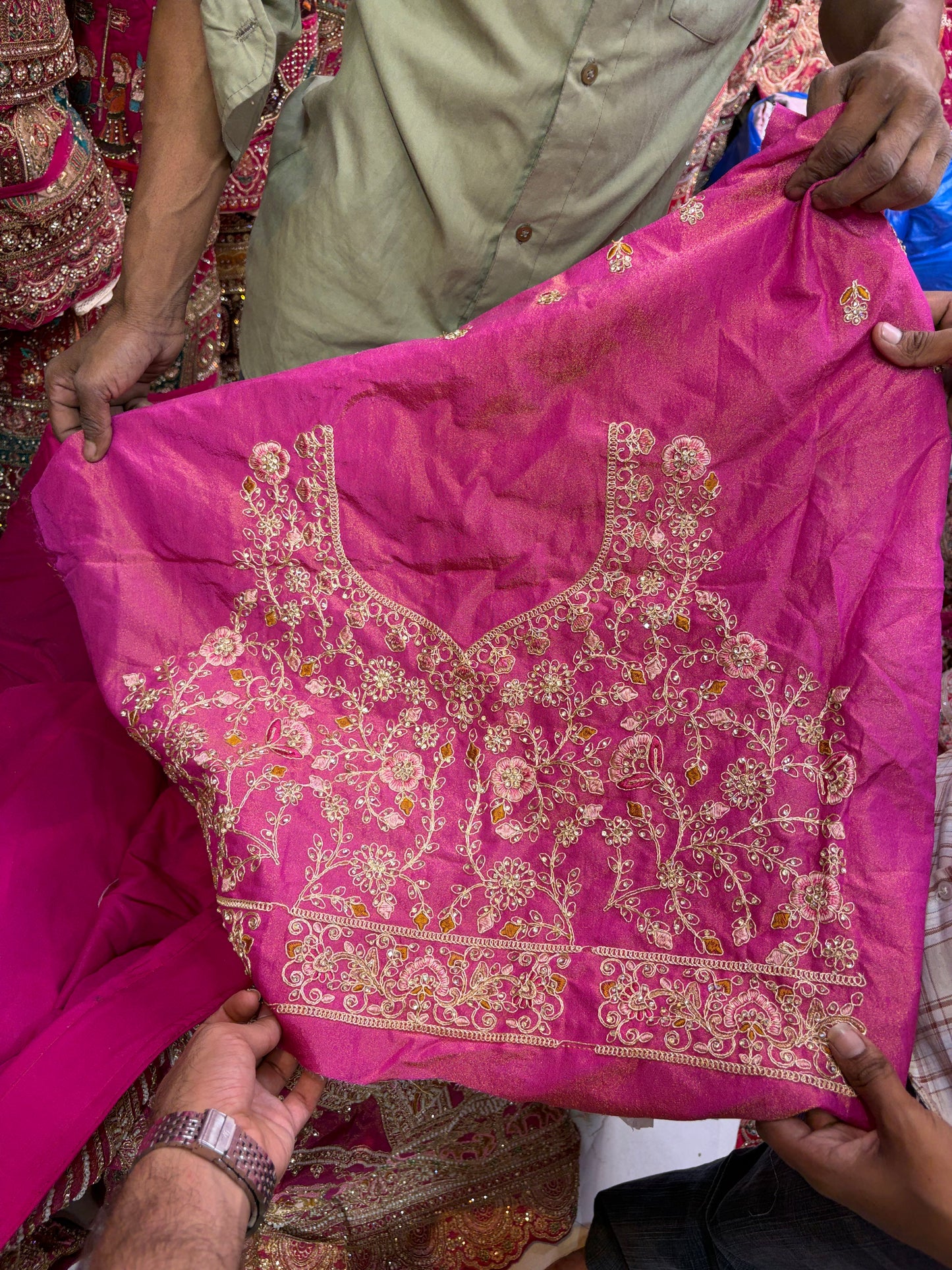 Baby Pink Doli Barat Bridal Lehenga