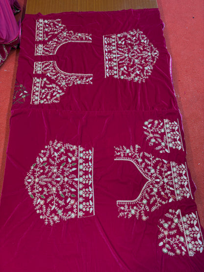 Attractive red bridal Lehenga