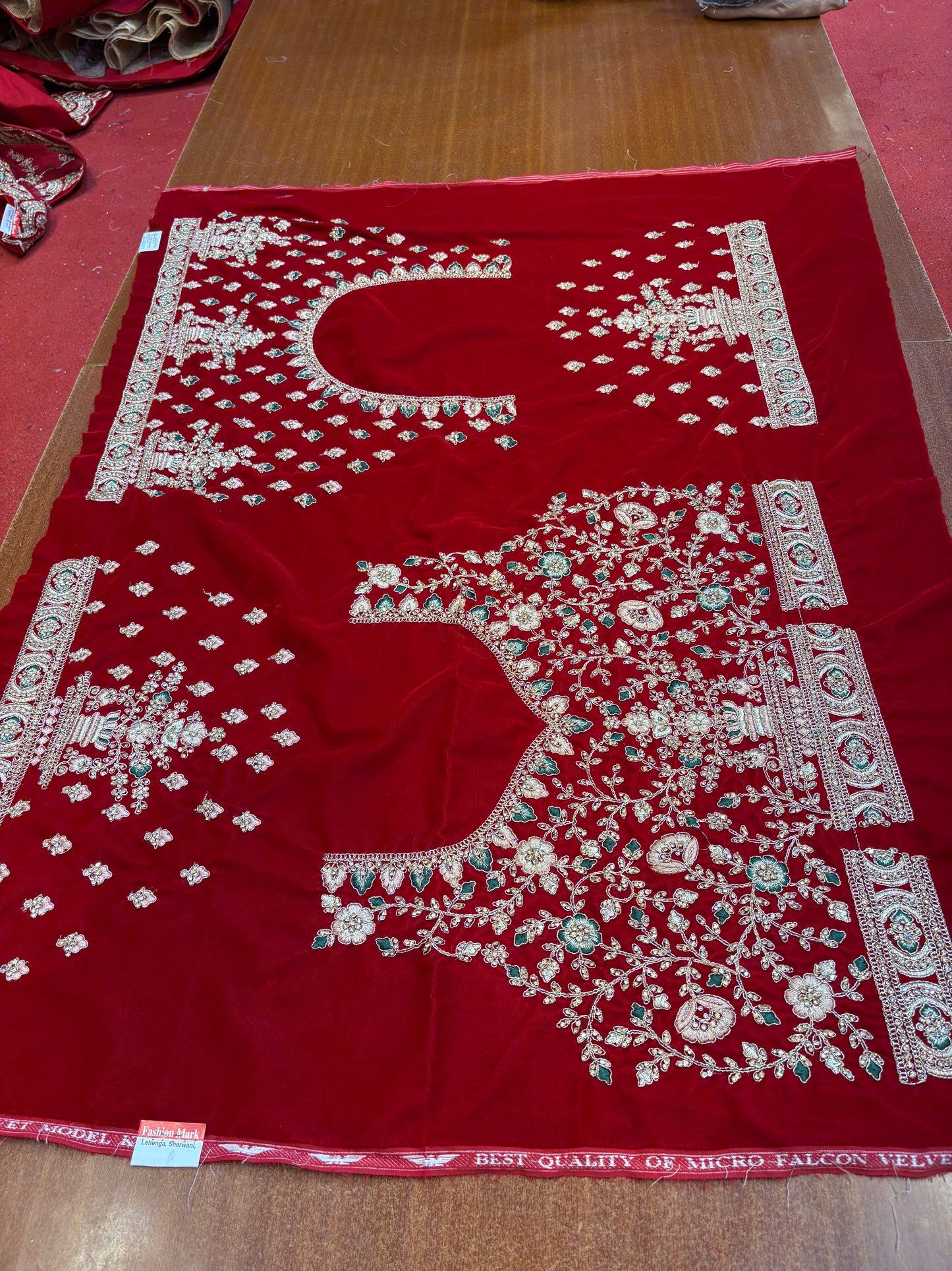 Beautiful red bridal Lehenga