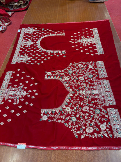 Beautiful red bridal Lehenga