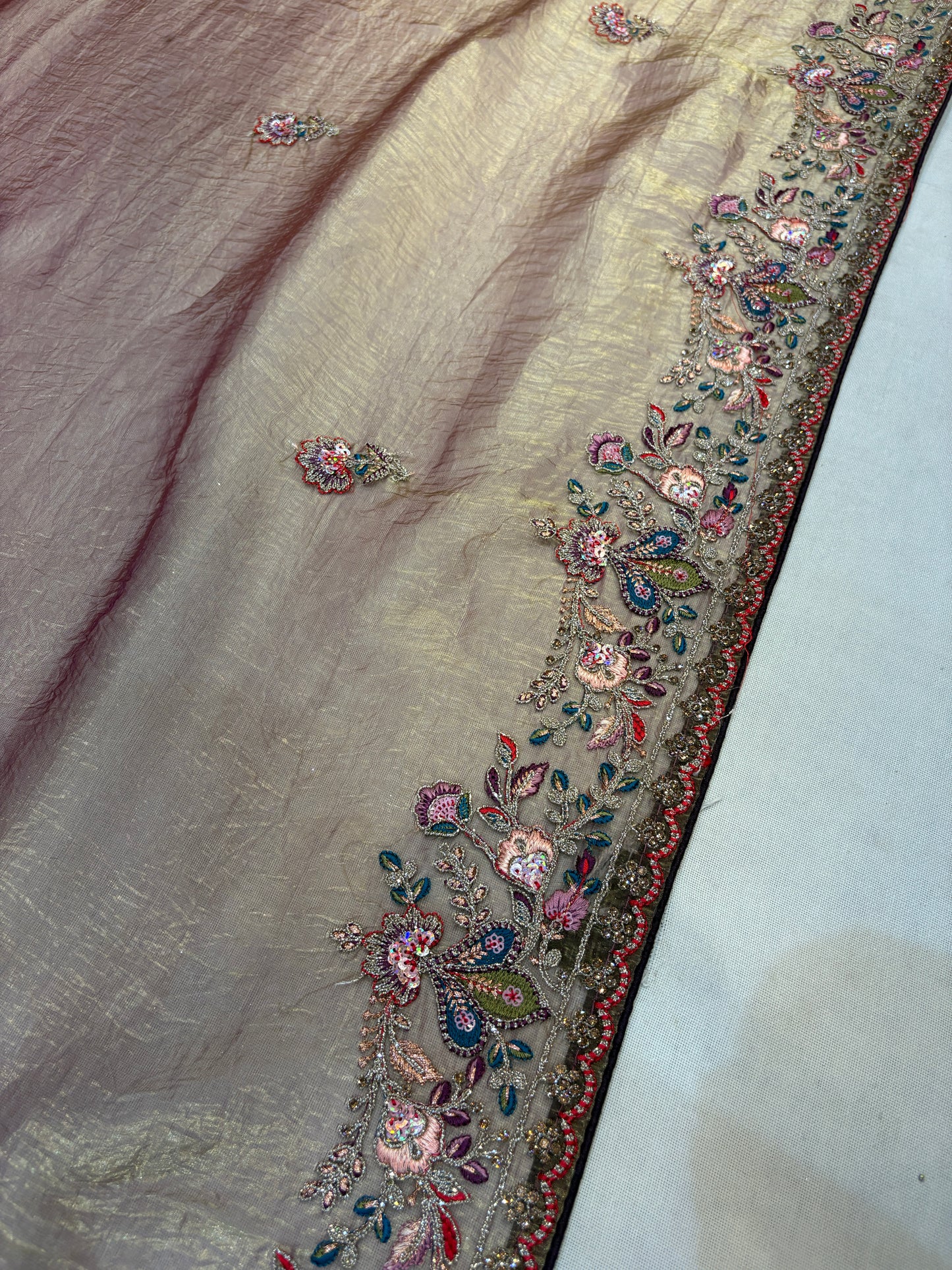 Tremendous pink saree