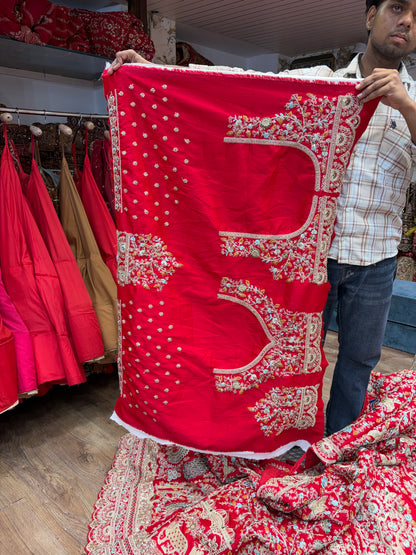 Rani Pink Peacock Bridal Lehenga