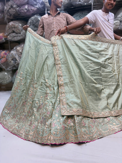 Fantastic green Lehenga