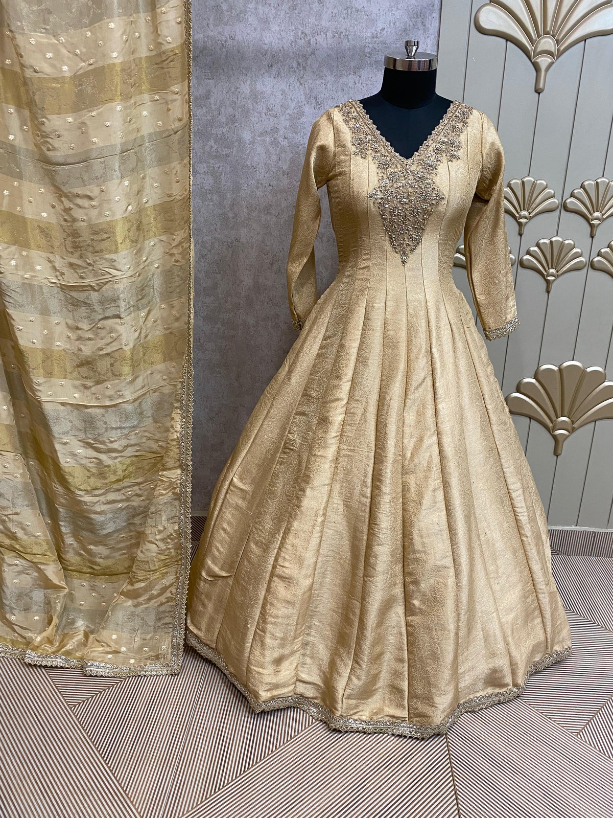 Golden gown